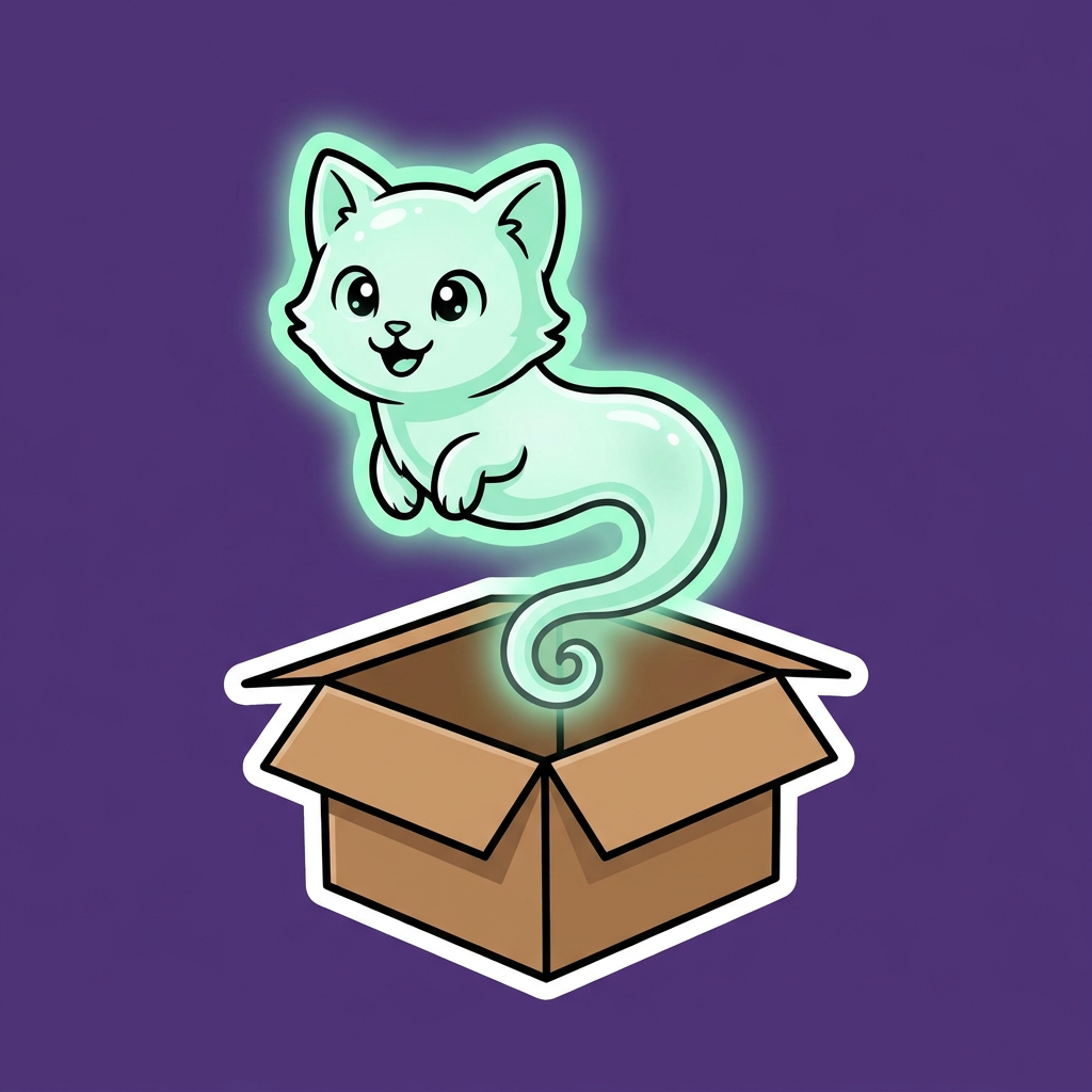 Ghost kitty preview